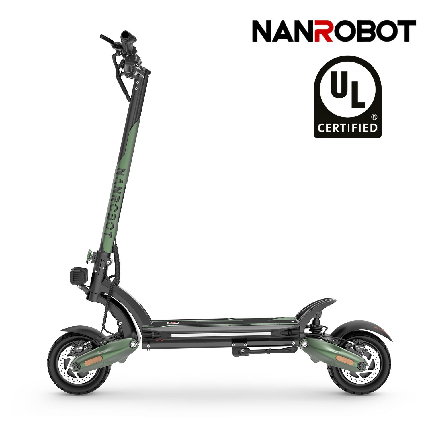 NANROBOT D6+ MAX Tubeless Tire Electric Scooter | 3000W Dual Motor