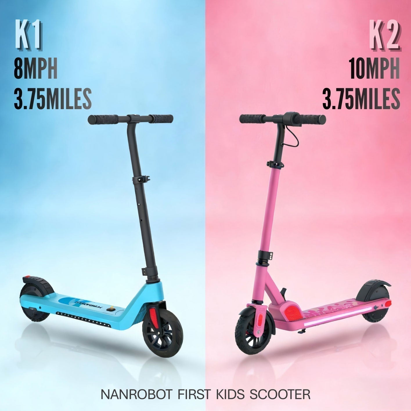 Introducing the NANROBOT Kids Collection: K1 & K2 Electric Scooters