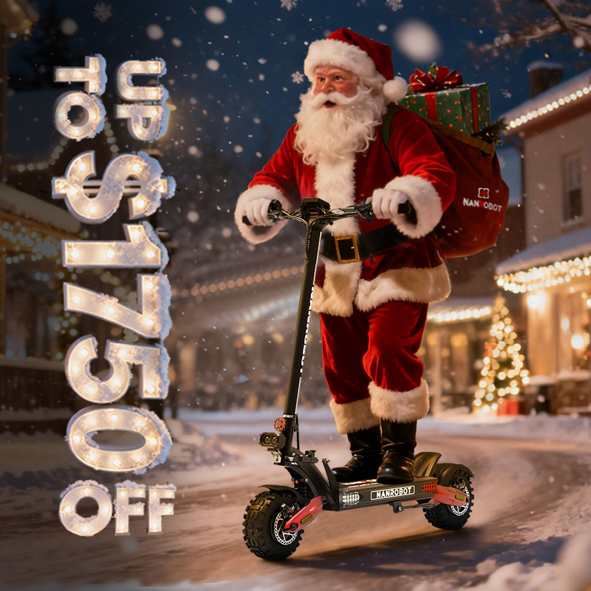 NANROBOT Christmas Sale 2025: The Perfect Electric Scooter Christmas Gift