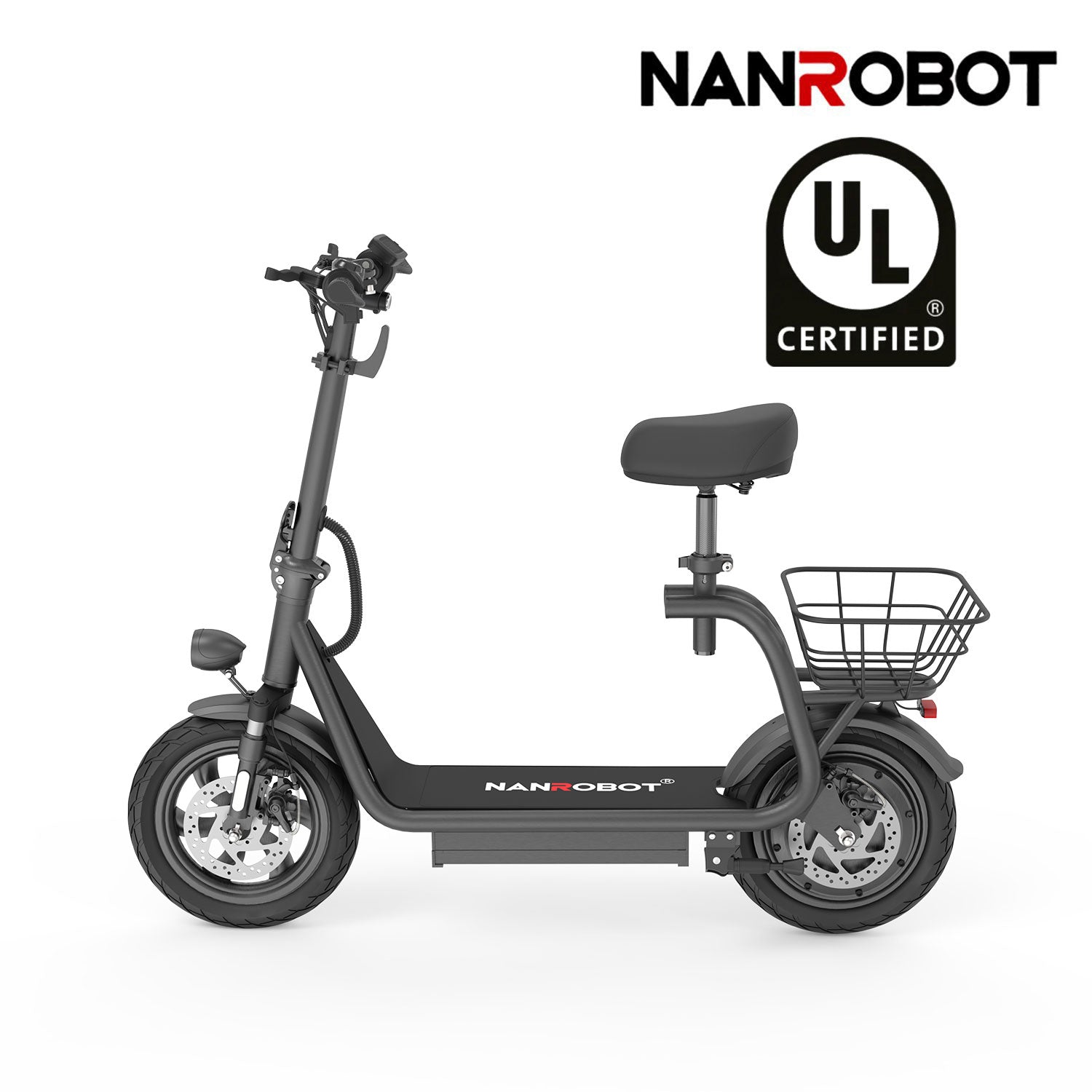 プロフィール見てね⭐ジョニー 様　ninebot NANROBOT M5 Seated Electric Scooter with Basket 20mph 12