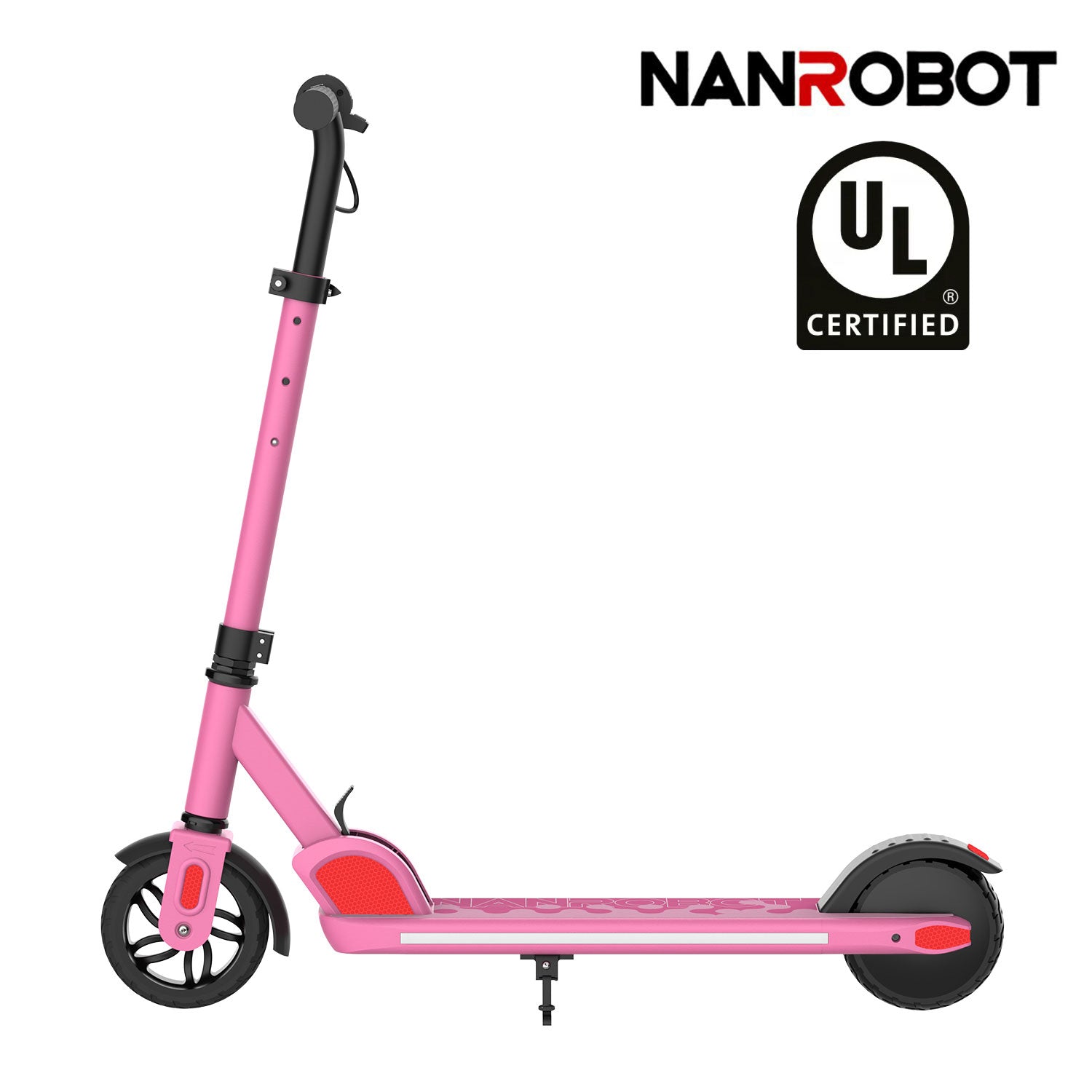NANROBOT K2 electric scooter with black frame, large wheels, and handlebar controls, designed for urban commuting.