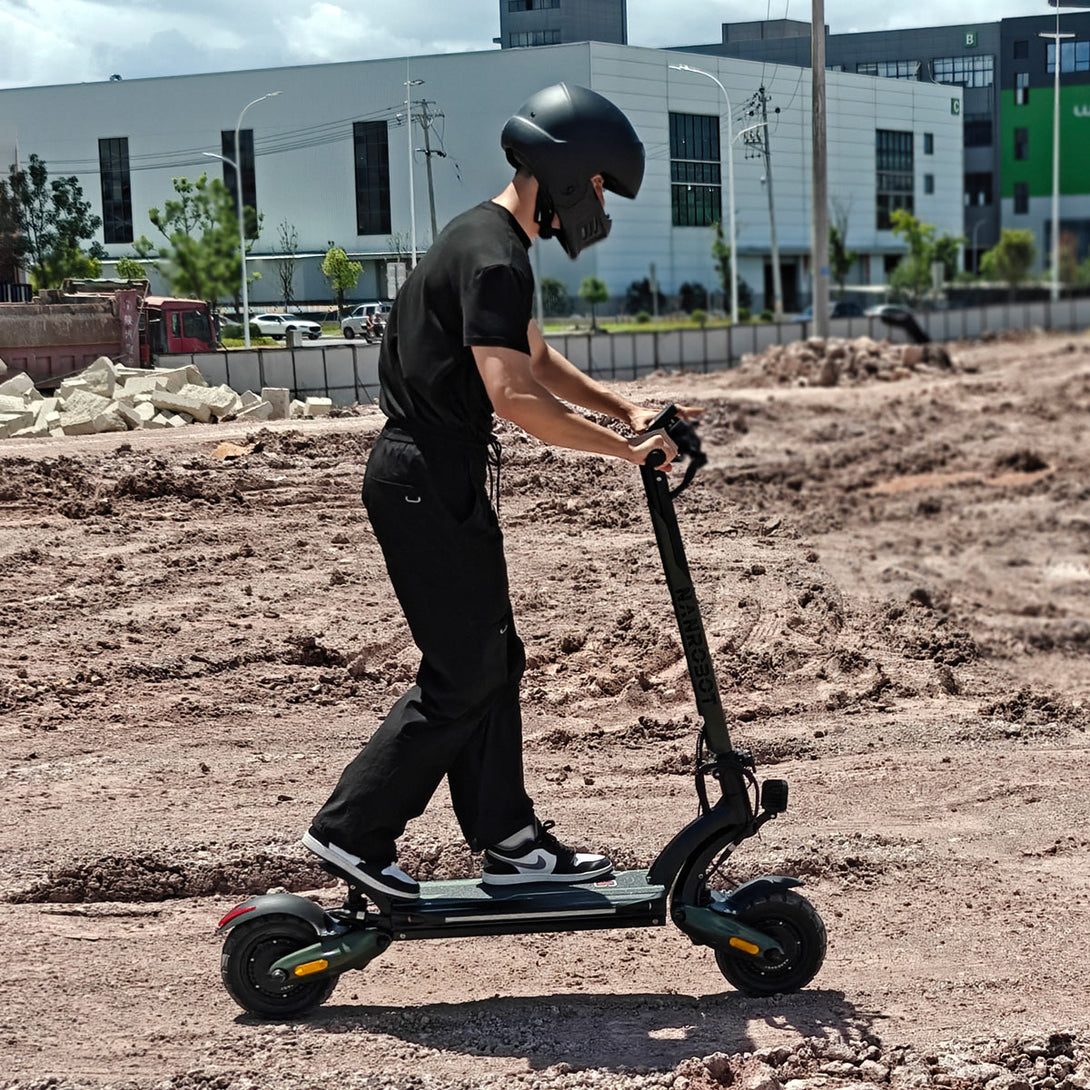 NANROBOT D6+max Electric Scooter Green Color