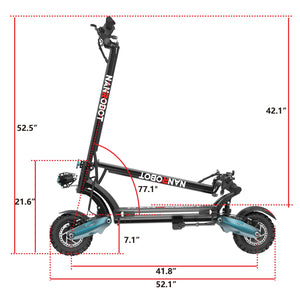 NANROBOT D6+2.0 Size - NANROBOT