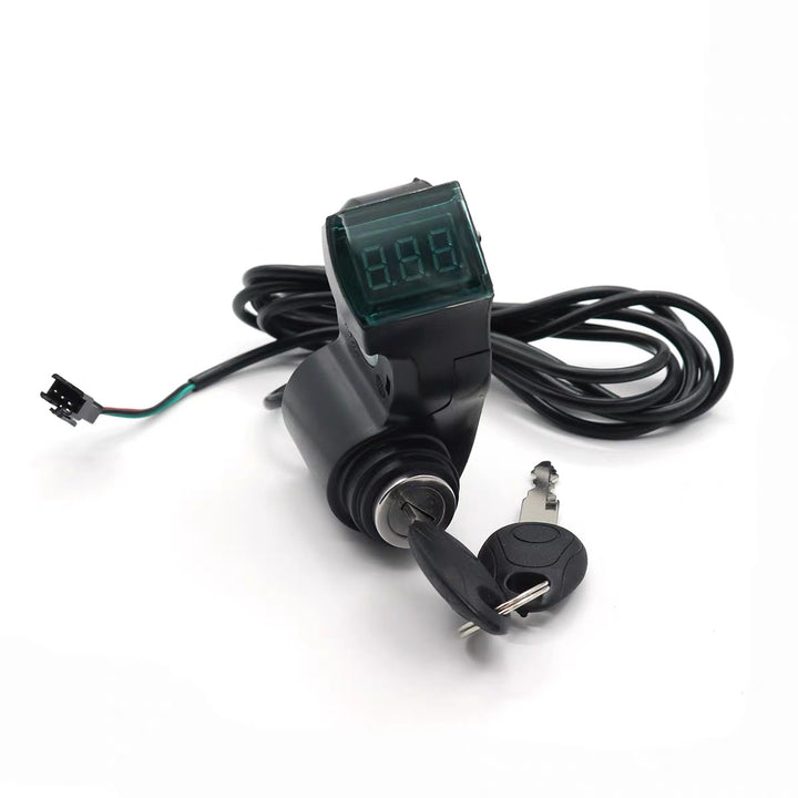 NANROBOT Digital Display Voltmeter and Ignition Lock - NANROBOT
