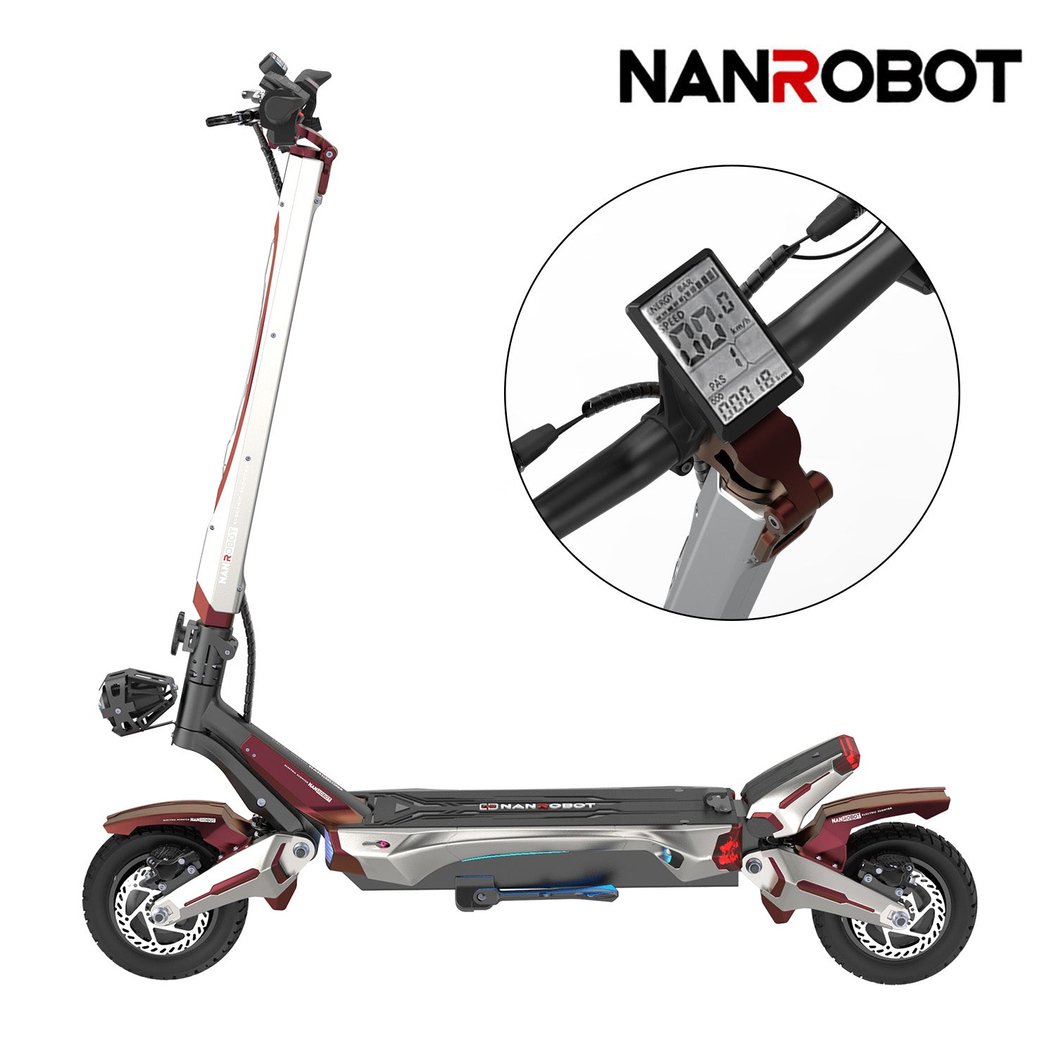 Nanrobot N6 - Trottinette électrique – Super E-steps